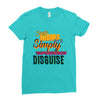 single mom's cools t shirts Ladies Fitted T-Shirt