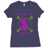 nico robin One Piece Ladies Fitted T-Shirt