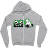 just a little paint Zipper Hoodie