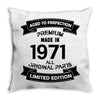 Premium Vintage 1971 Throw Pillow