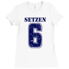 lustiges t shirt mit fun spruch witziges spr&Uuml;che shirt Ladies Fitted T-Shirt