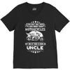 Motorcycles Uncle V-Neck Tee