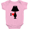 i love lamp Baby Onesie