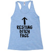 resting bitch face Racerback Tank