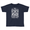 love love love camping! Toddler T-shirt