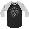 lion face lines 3/4 Sleeve Shirt