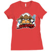 the three storms Ladies Fitted T-Shirt