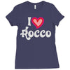 i love rocco Ladies Fitted T-Shirt