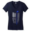 golfing Women's V-Neck T-Shirt