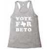vote for beto Racerback Tank