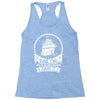 Sailor Life Is Adventure Dare It Racerback Tank