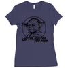 yoda Ladies Fitted T-Shirt