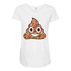pizza shit Maternity Scoop Neck T-shirt