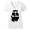 mansulation Women's V-Neck T-Shirt