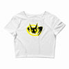 arkham orgins joker bat Crop Top