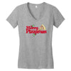 merry pizzamas 4 Women's V-Neck T-Shirt