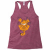 garfield scratching, ideal gift or birthday present funny Racerback Tank