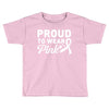 Proud To Wear Pink Toddler T-shirt