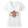 angry Women's V-Neck T-Shirt