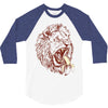 banana eating lion 3/4 Sleeve Shirt