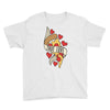true love pizza slice Youth Tee