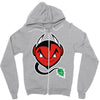the devil made me brew it Zipper Hoodie