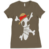 melted logo Ladies Fitted T-Shirt