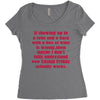 casual friday Women's Triblend Scoop T-shirt