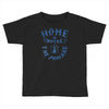 home is where the paws are Toddler T-shirt