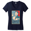 Supreme Leader Un, Kim Jong Un Parody Women's V-Neck T-Shirt