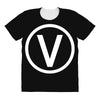 vegan symbol All Over Women's T-shirt