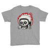 skull biker Youth Tee