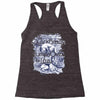 quick brown fox Racerback Tank