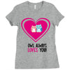 owl always love you Ladies Fitted T-Shirt