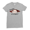 August Peeking Out Baby Boy in Spanish Ladies Fitted T-Shirt