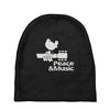 peace and music Baby Beanies