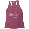 rainbow road Racerback Tank