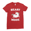 beast mode Ladies Fitted T-Shirt