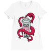 spray paint Ladies Fitted T-Shirt
