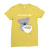 My Puns Are Ladies Fitted T-Shirt