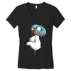frases Women's V-Neck T-Shirt
