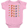 christmas animal Baby Bodysuit