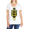560best dad in the galaxy Ladies Curvy T-Shirt