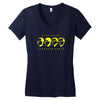 computer world Women's V-Neck T-Shirt