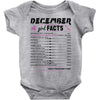 December Girl Facts Sagittarius Baby Onesie