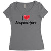 I Love Acupuncture Women's Triblend Scoop T-shirt