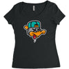 new yb Women's Triblend Scoop T-shirt