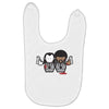 pulp fiction cartoon ideal birthday present or gift Baby Bibs