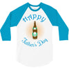 happy father's day 3/4 Sleeve Shirt