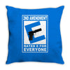 second amendment rated e for everyone Throw Pillow